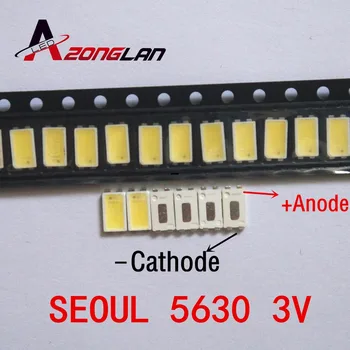 

100pcs Maintenance led LCD TV TV backlight lights with lights tube light source For Seoul 5630 SMD lamp beads accessories