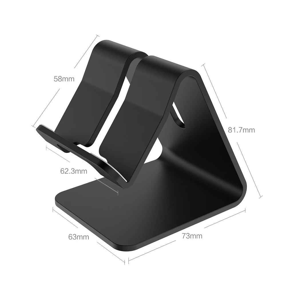 RAXFLY Telefon Halter Für iPhone X 8 8 Plus iPad Universal Aluminium Metall Tablet Schreibtisch Tel