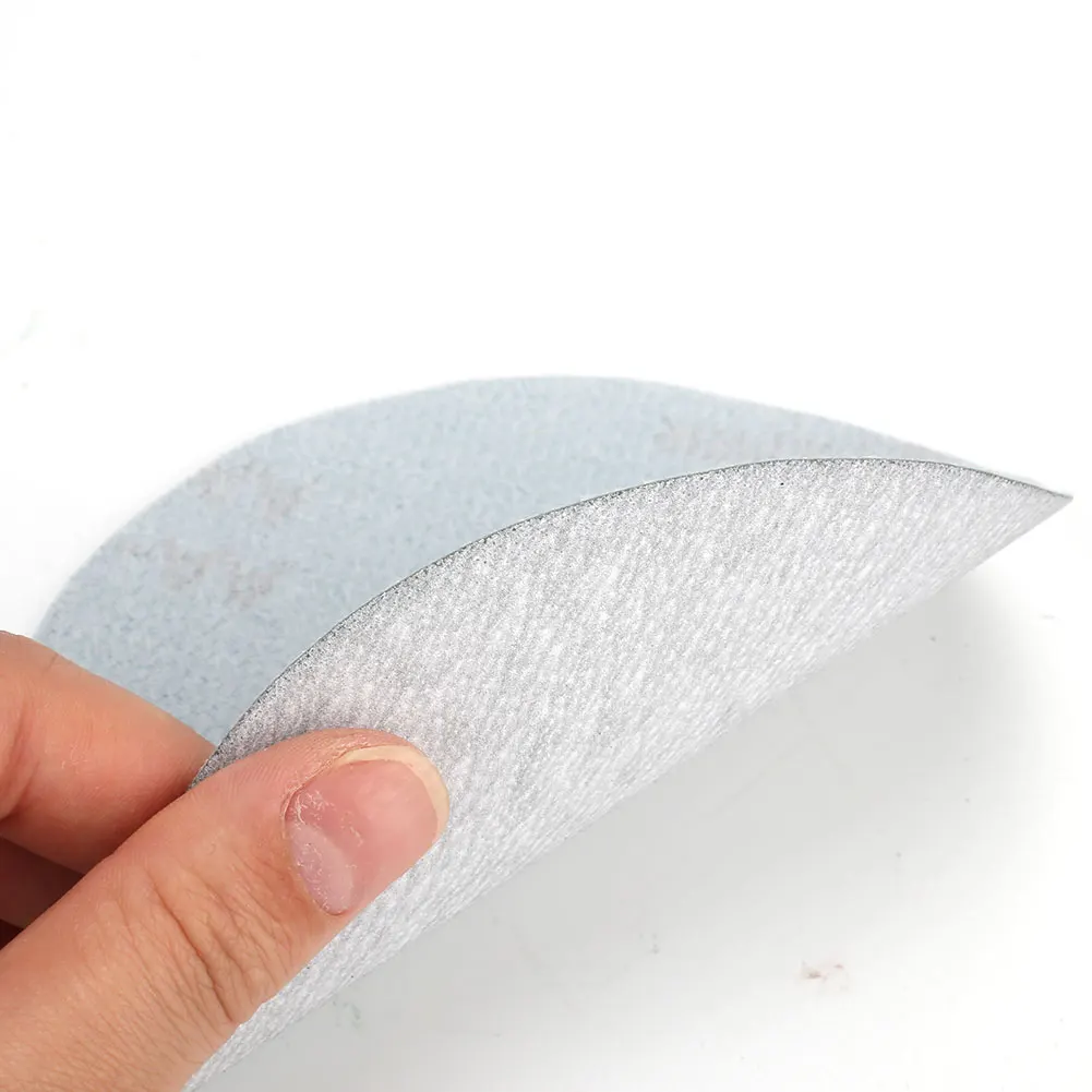 5 дюймов Флокирование абразивная отделка полировкой шлифовальная бумага практичный портативный удалитель краски полировка матовый таблетки