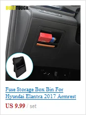 Подлокотник коробка для хранения для hyundai Elantra Avante центральная консоль перчаточный лоток автомобильный Органайзер