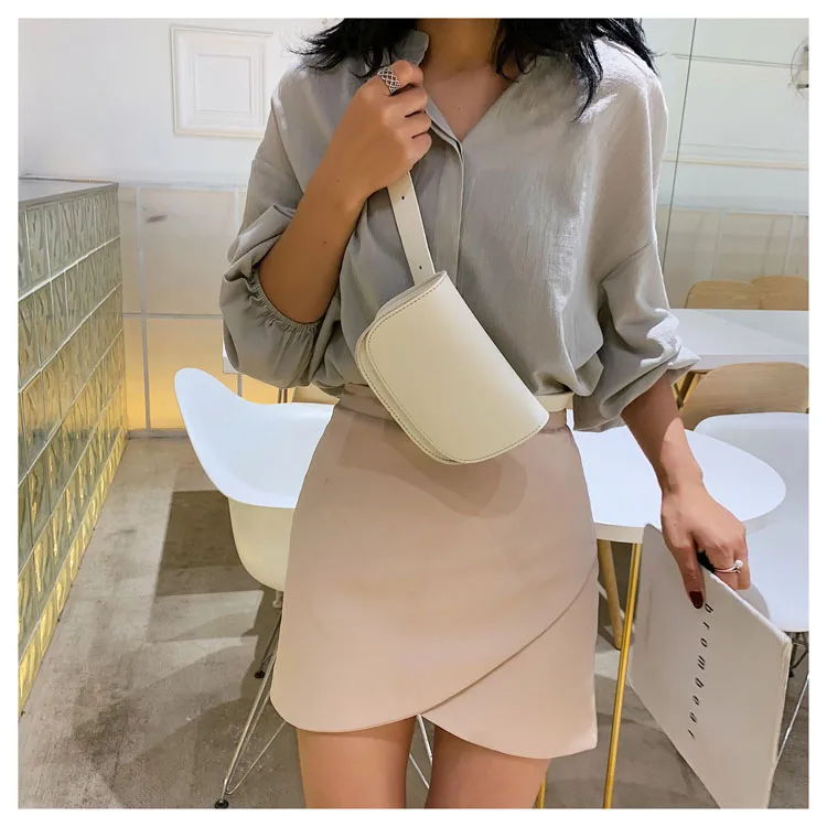 Toyooosky 2019 новые винтажные поясные сумки женские дизайнерские 2 шт нагрудный ремень сумка Женская поясная Роскошная Soild PU кожаная сумка на
