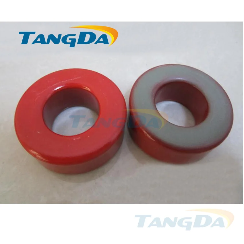 Tangda Железный силовой сердечник индуктор T106-2 27*14,2*11 мм красный/черный ферритовый кольцевой сердечник с покрытием