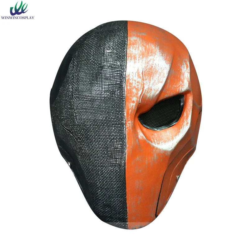 DC Super Villain Slade Joseph Wilson Deathstroke Mask Helmet Helmet
