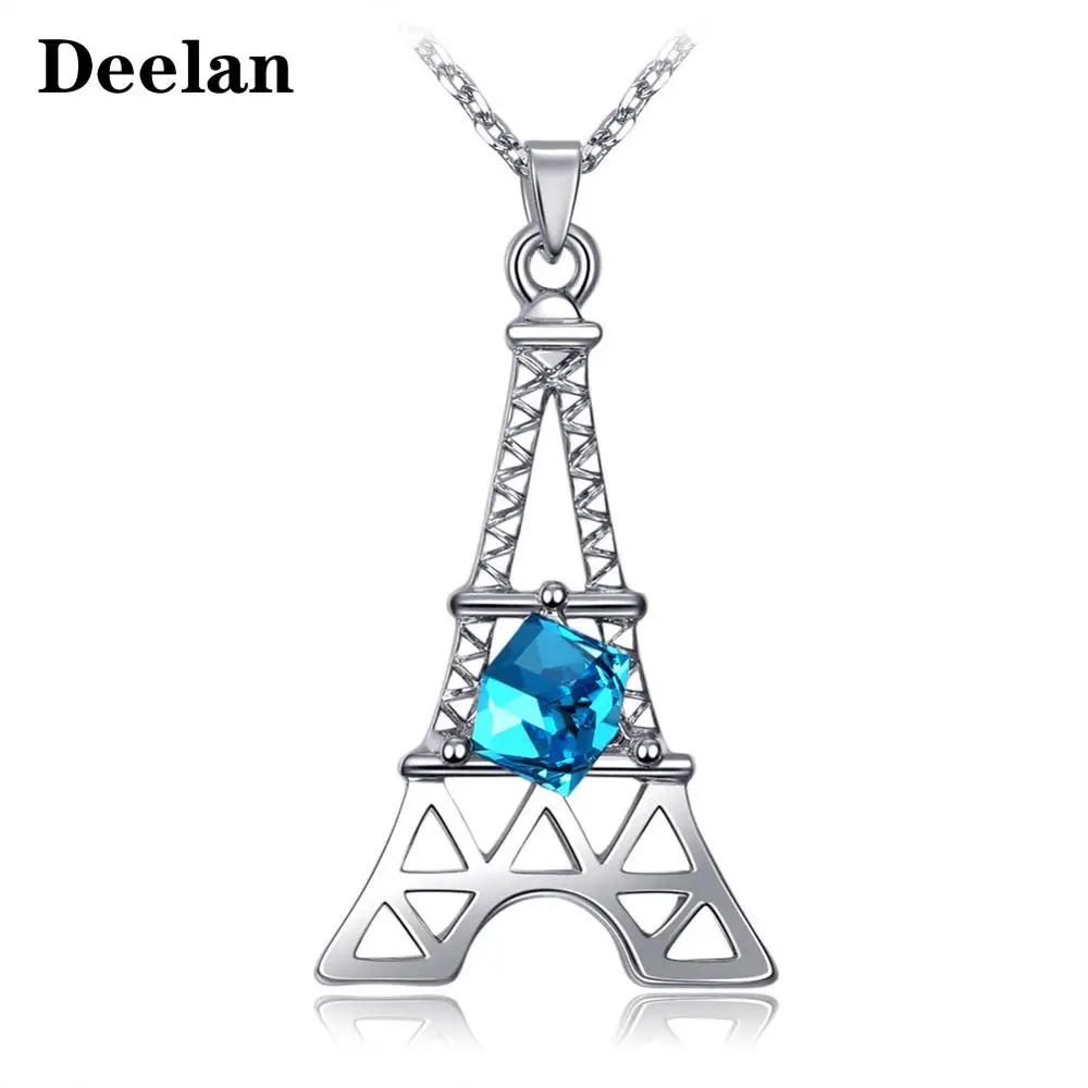 Модное ожерелье DEEIAN с подвеской для женщин и девушек Очаровательное украшение из