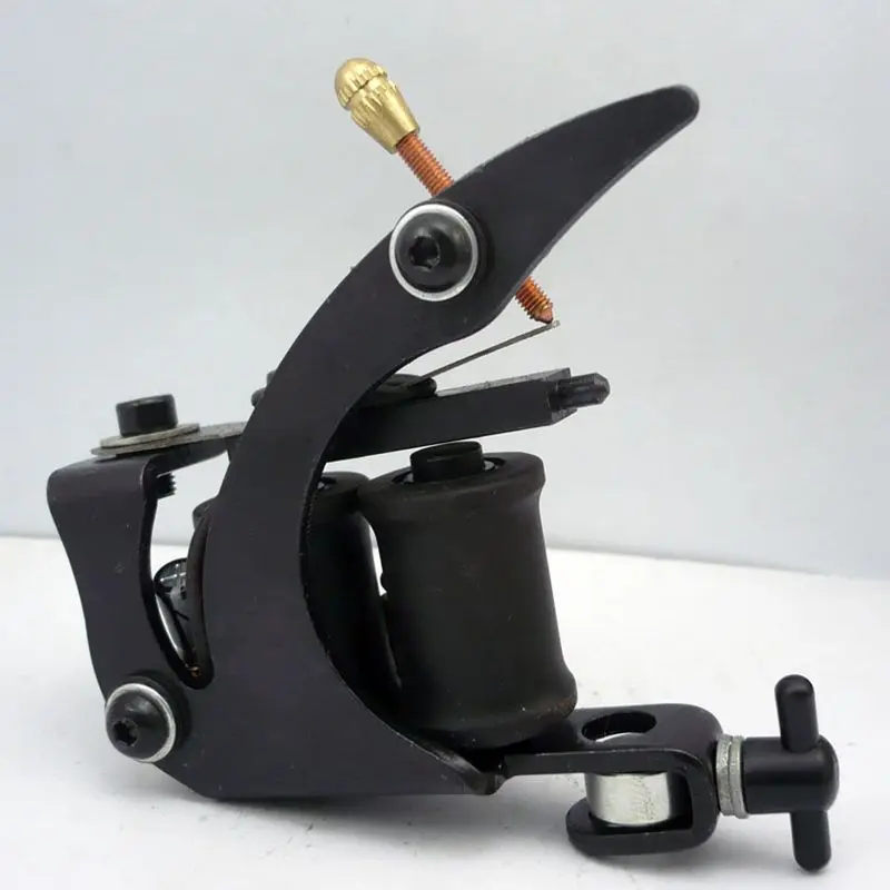 New-Arrival-Coil-Tattoo-Machine-10-Wrap-Coils-Tattoo-Gun-Steel-Tattoo-Frame-For-Liner-Shader