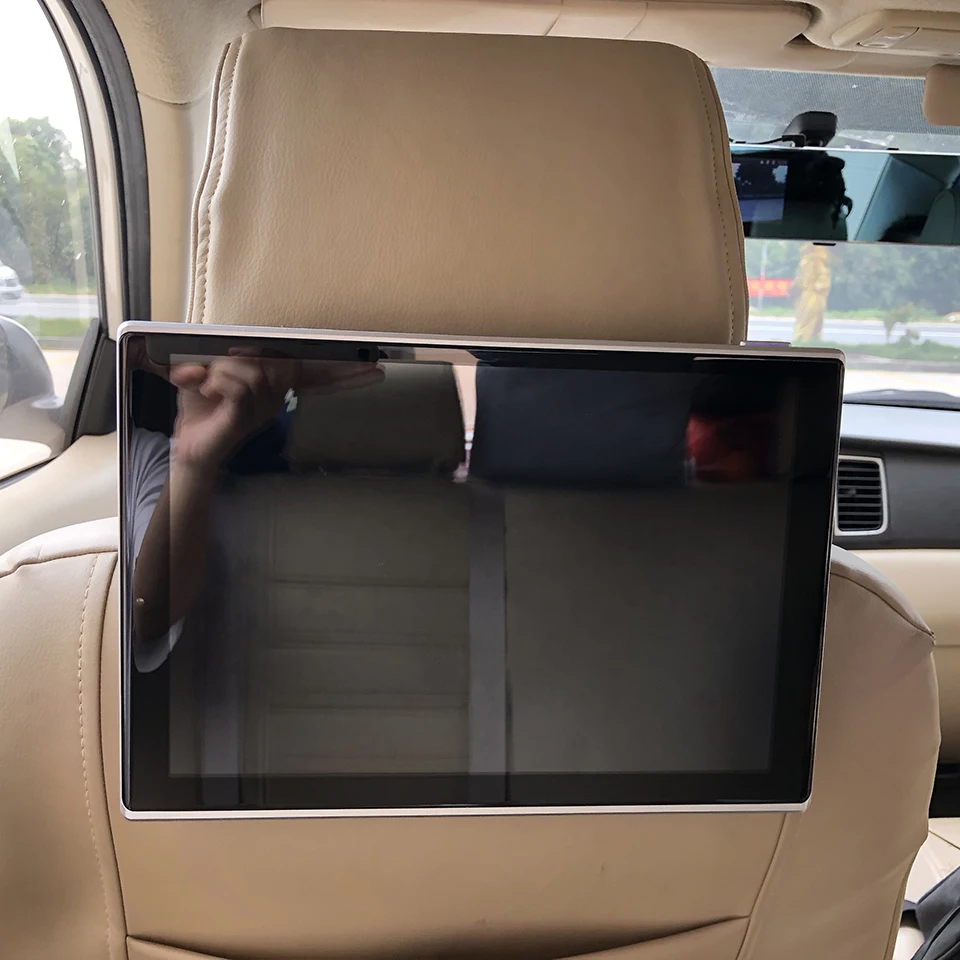 Top 2019 UI Style Latest Product Car TV Monitor For Hyundai Veloster Android 7.1 Headrest Rear Seat Entertainment System Auto Screen 1