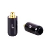 2 шт./1 пара, черные/Серебристые наушники-коннекторы Jack L/R MMCX для Shure ED5 SE535, Позолоченный разъем ► Фото 3/6