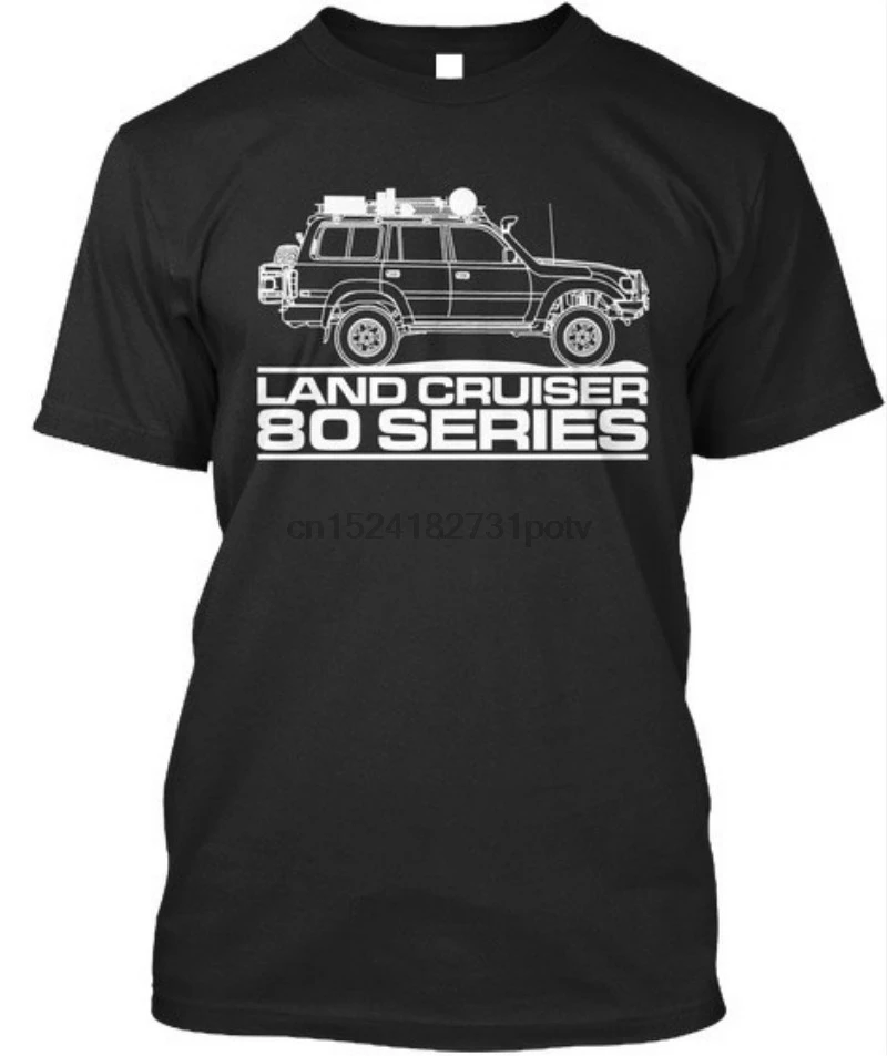 Крутая футболка премиум класса серии Land Cruiser 80 | Мужская одежда