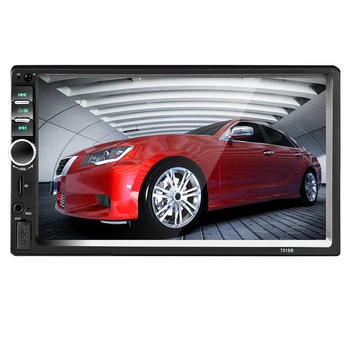 

2 Din Car 7" HD Car Radio Bluetooth FM Audio MP5 Stereo Player 2din Autoradio Support Rear View Camera 7018B Radio Car
