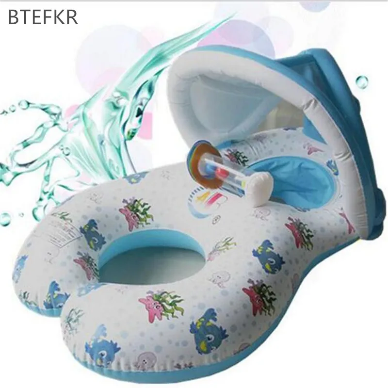 Summer 2018 Circle Inflatable Swimming float for Kids Circle bath baby boat inflatable Pool Set