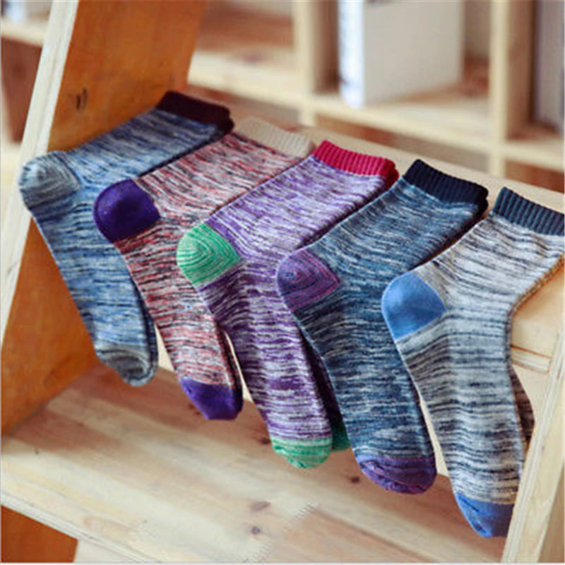 1 Pair Fashion New Multi Color Men's Socks Good Quality Casual Mesh