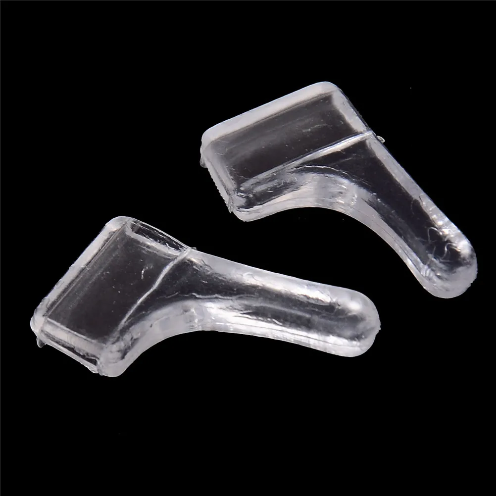 100 Pairs Silicone Anti Slip Glasses Ear Hooks Tip Eyeglasses Grip