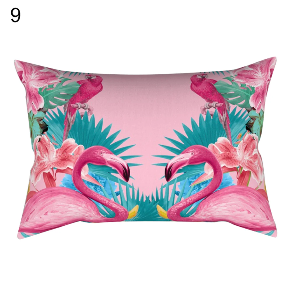 30x50 см наволочка чехол для подушки дизайн фламинго|designer pillowcases|pillow cushion case
