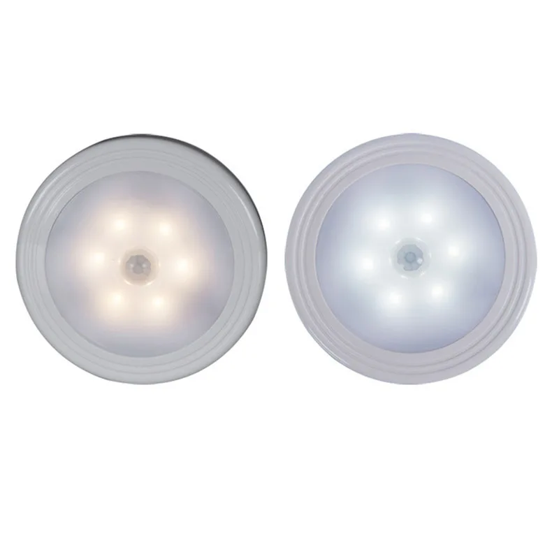 IR Clear Motion Sensor Activated LED Wall Lights Night Lamp Auto On / Off Battery Operatedlight