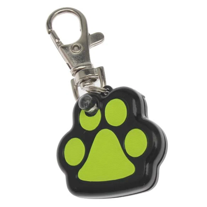 

Useful Footprint Shape Pet Dog Safety Collar Pendent LED Light up Glow in the dark For Drop Shipping