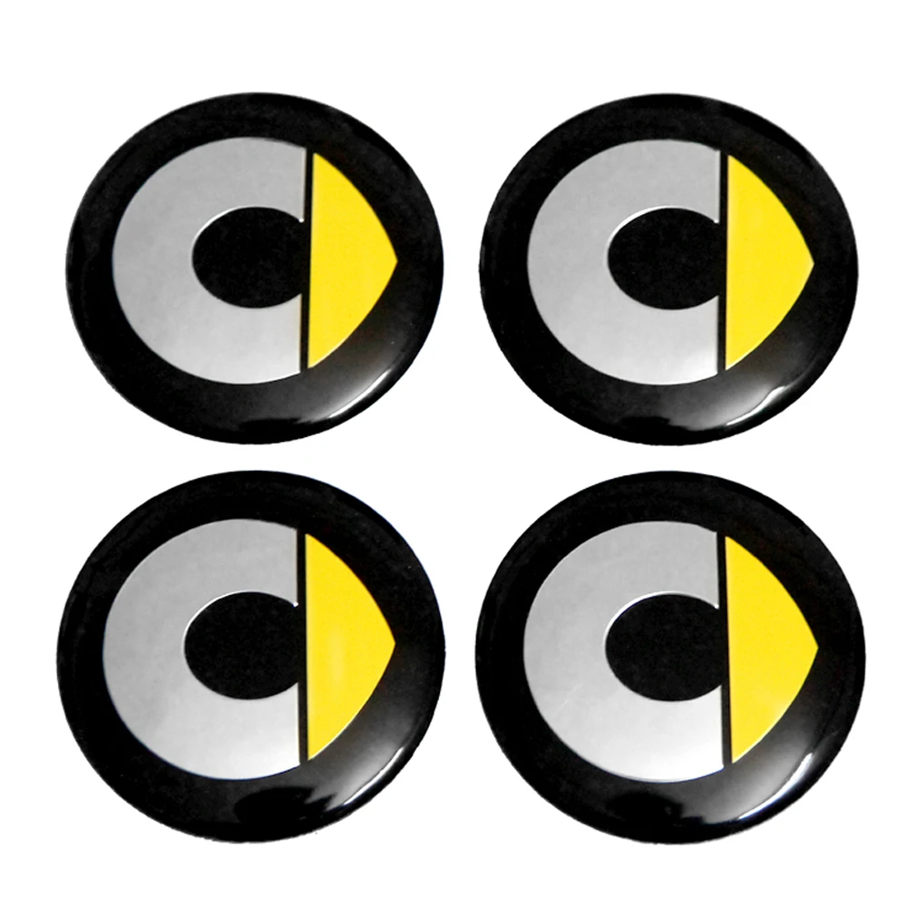 

4pcs/set 56.5mm Wheel Center Cover Hub Rim Caps Stickers Decals For Smart Logo Roadster Fortwo 450 Forfour Brabus Forspeed