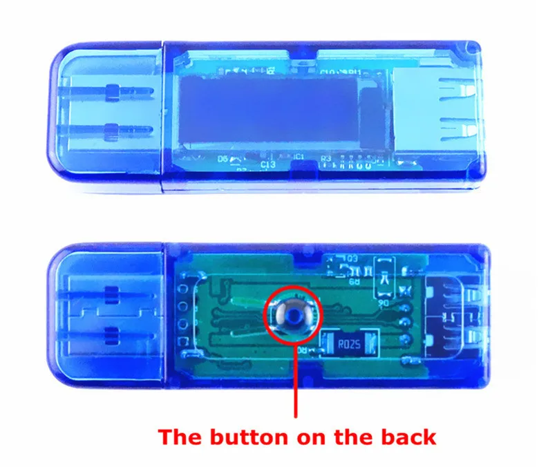 RD Белый шрифт цвет OLED USB детектор Вольтметр Амперметр мощность Емкость тестер метр Напряжение Ток Мобильный usb зарядное устройство