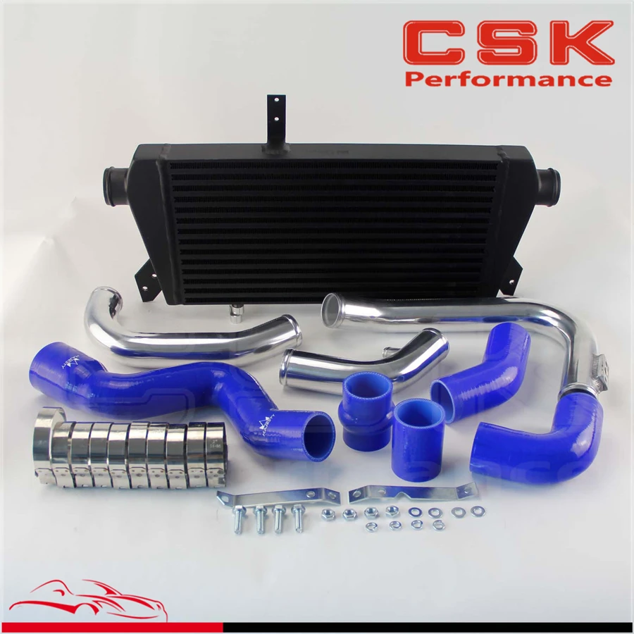Переднее Крепление интеркулера + Комплект труб для Audi A4 1 8 T Turbo B6 Quattro 02 06