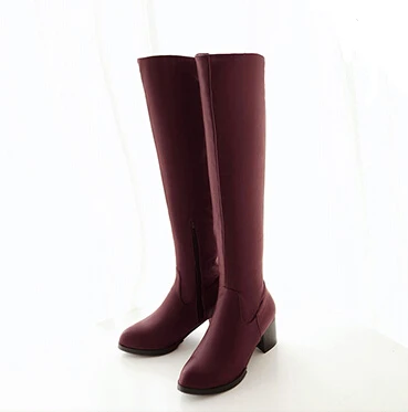 2017 г. Осенние новые женские белые ботинки на высоком каблуке в Корейском стиле