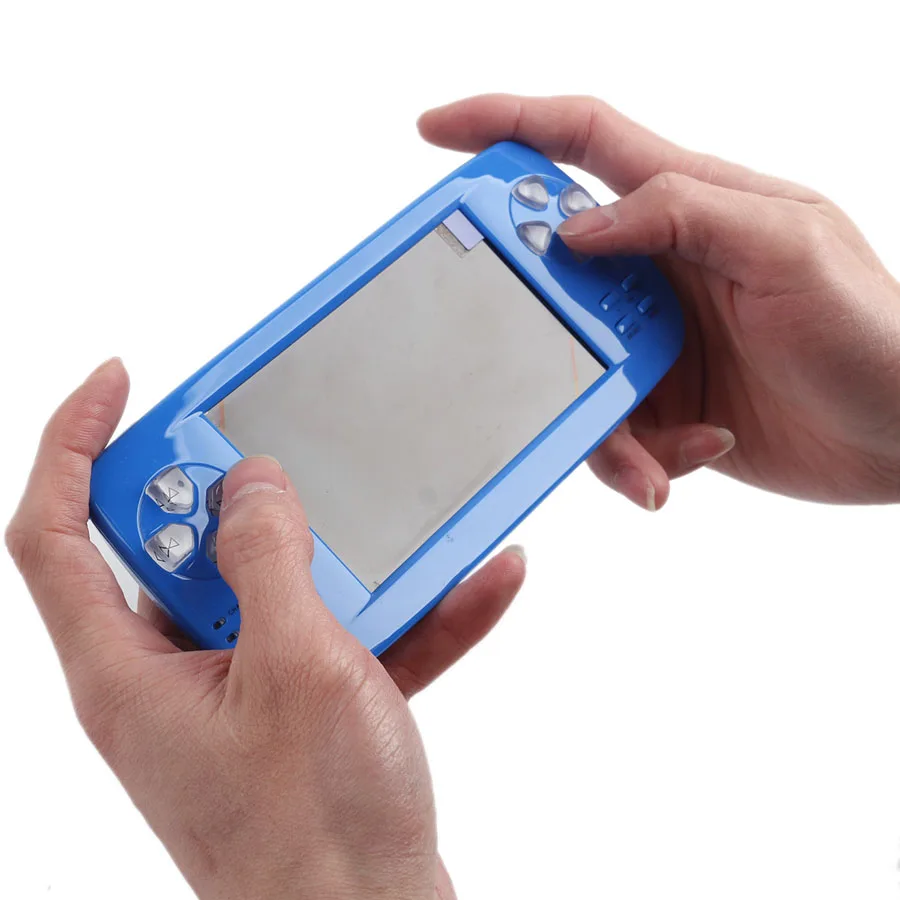 

JRGK 4.3 Inch HD Color Game Console 32 Bit 4GB Portable Handheld Game Player With Camera Video 500+ Inner Game 2017 New Arrival