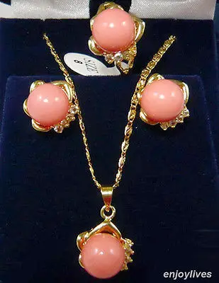 Комплект из колье серёг и кольца с кристаллами|ring earrings set|earrings setnecklace earring ring sets |