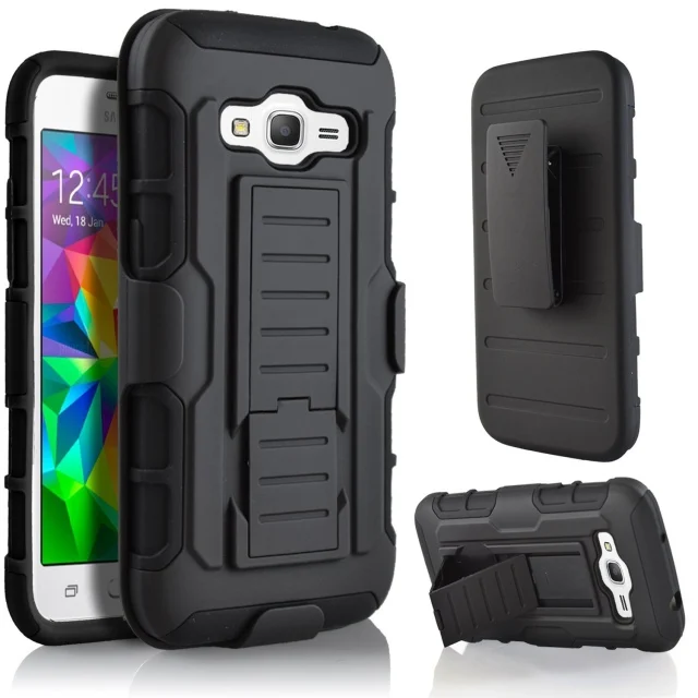 Shockproof Belt Clip Holster Shell Hard Case For Samsung