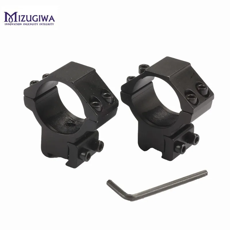 

1 pair Hunting Scope Ring Low Profile 30mm Ring 11 mm Picatinny Weaver Rail Scope Mount For Laser Flashlight Rifles