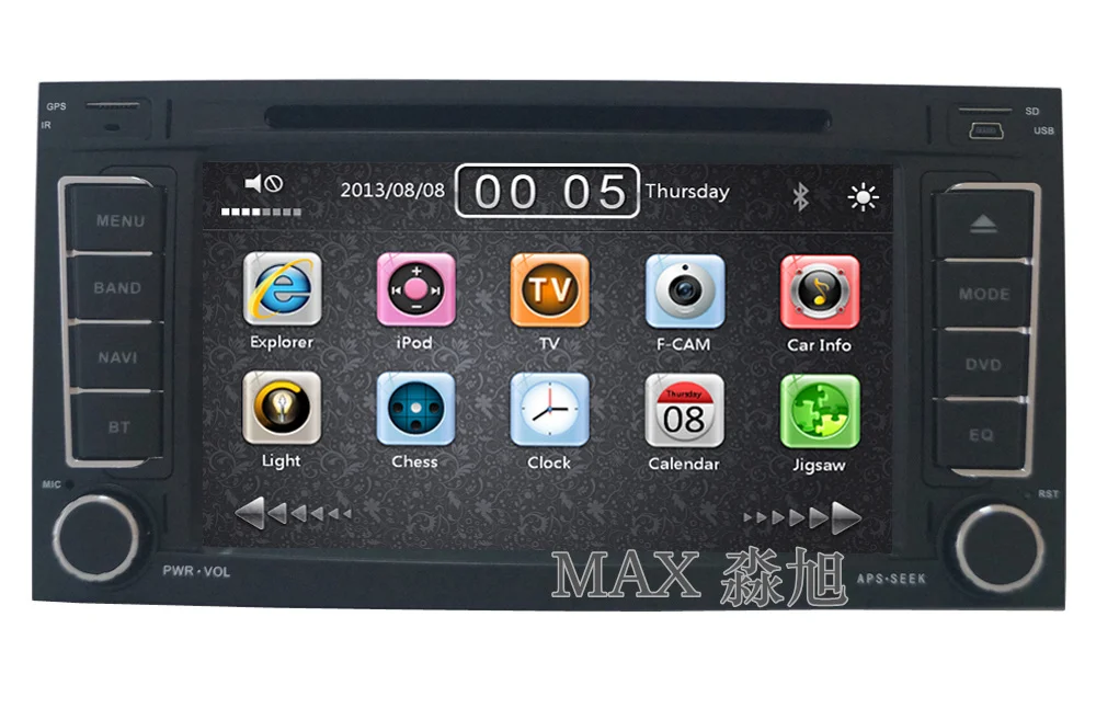 Excellent 2din 7" Car DVD Player for VW Touareg Multivan T5 2004-2011 with Car Radio RDS BT steering wheel control GPS free map Music 1 Excellent 2din 7" Car DVD Player for VW Touareg Multivan T5 2004-2011 with Car Radio RDS BT steering wheel control GPS free map Music 1