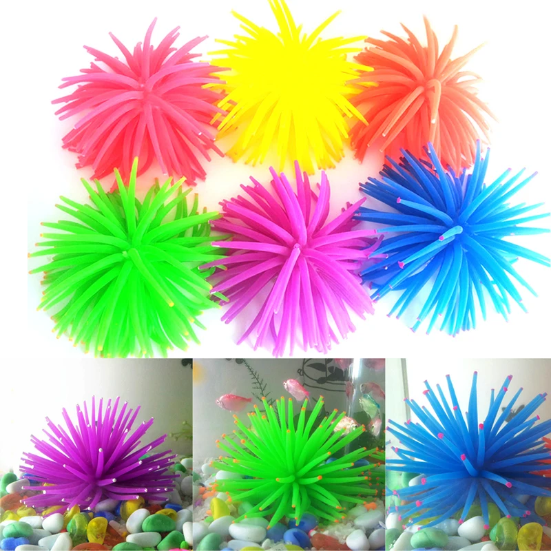 

Silicone Aquarium Artificial simulation fake coral Plant Fish Tank Underwater Aquarios Decoration Ornament Landscape accessories