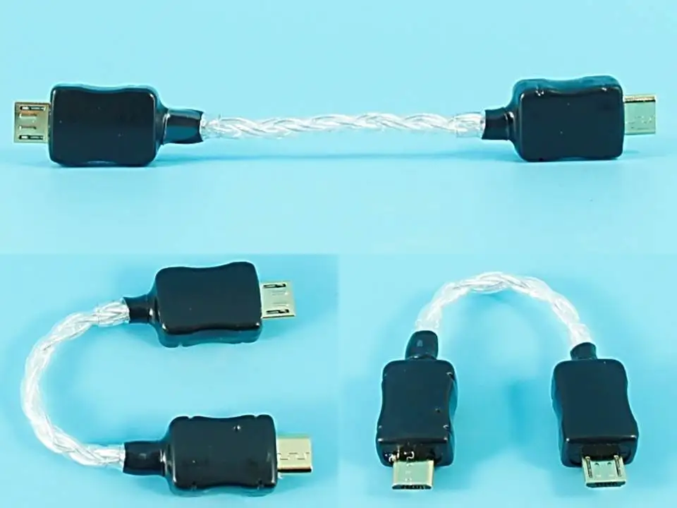 Аудиокабель 10 см с Micro USB на чистый серебристый аудиокабель Hi Fi OTG|usb hifi|usb cable hifiusb to |