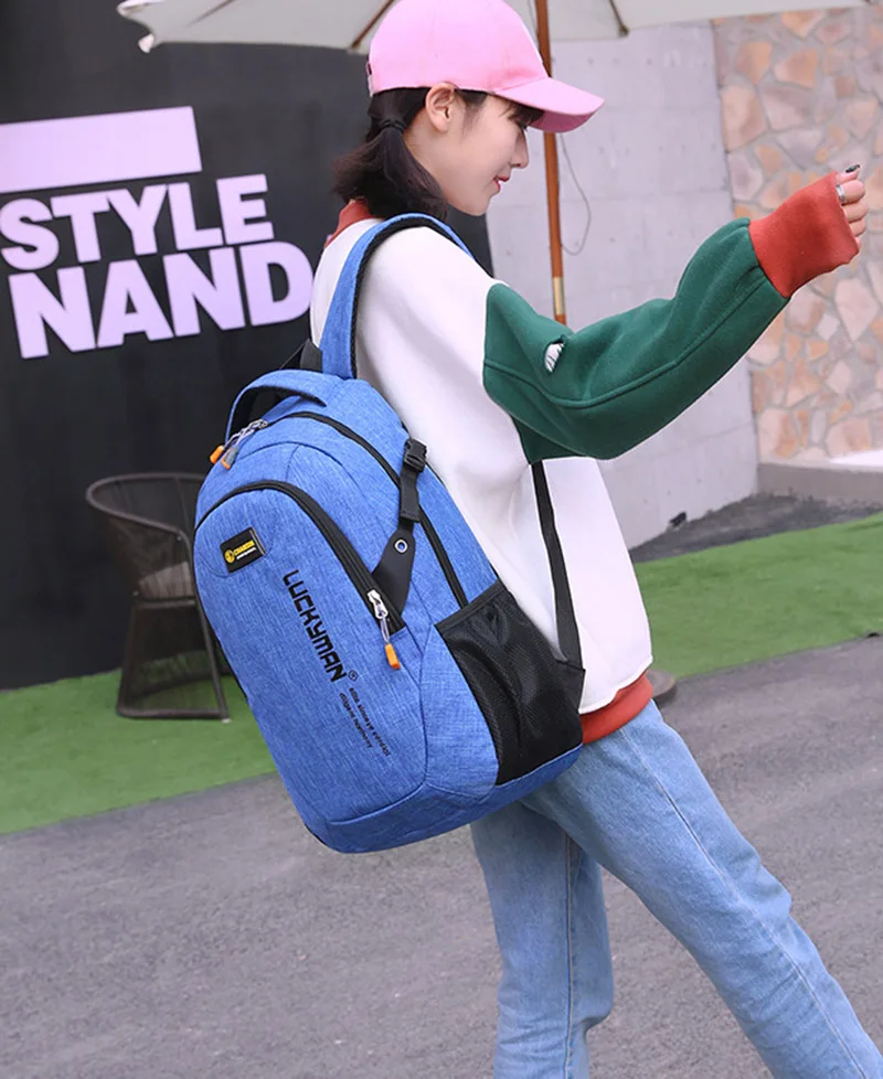 Casual Men USB Charging Backpacks Male Travel women Teenagers Unisex Student School Bags Simple Notebook Laptop Backpack SS7350 (28)