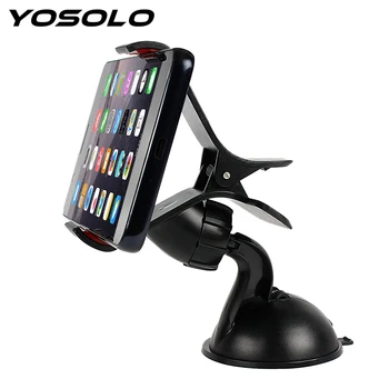 

YOSOLO Universal Car Bracket Mount 360 Degree Rotating Windshield Mobile Phone Holder For The Car Accessories