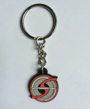 

Customized Round Plastic Keyring Promotional Key Tag Gifts Company Logo Key rings Custom Keychain llavero personalizable