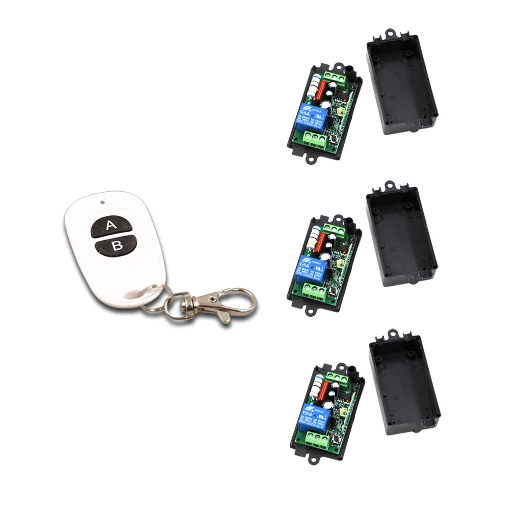 Latest AC 110V 220V 1CH Remote Control Garage Door RF Wireless Remote