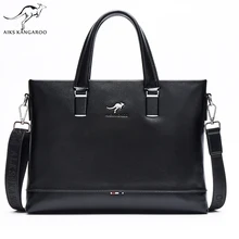 Aiks кенгуру Новая мода из искусственной кожи мужские сумки через плечо Высокое качество Мужской дизайнерский портфель дизайнерская модная сумка