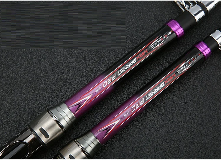 New Portable Hard Telescopic Fishing Rod Glass Fiber 2.1-3.6M Throw the long shot Sea Pole Ultra Sea Pole  throwing rod