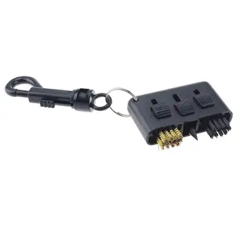 

New 3-in-1 Pocket Multi Tool Cleaning Brush Golf Club Putter Wedge Ball Cleaner Tool Golf Easy To Cleaning Accessory