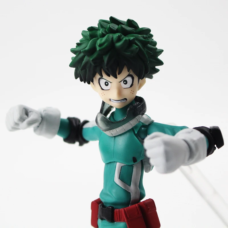 15 см Figma 323 аниме мой герой Академии характер Midoriya Izuku винил ПВХ фигурку Коллекция Модель игрушки куклы для подарок для детей