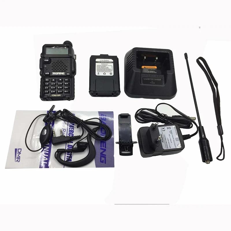 BaofengDM-5RDMR Digitall Analog Walkie Talkie VHF UHF 136-174 400-480Mhz Radio (2)