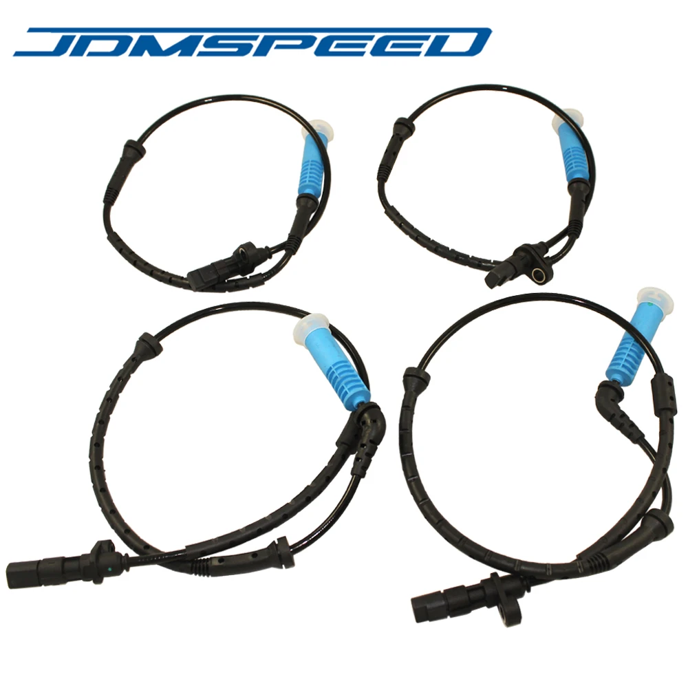 JDMSPEED NEW ABS WHEEL SPEED SENSORS FRONT REAR LEFT RIGHT 34526756380
