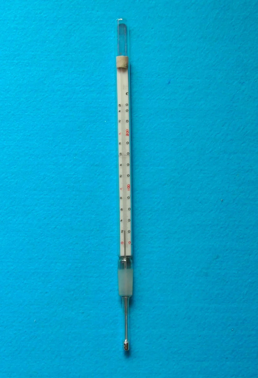 

24/29,0-300C,Glass Celsius Thermometer With Ground Joint ,Total Length 300mm
