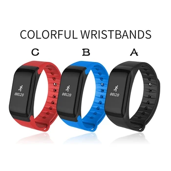 

Fashion Smart Step Counter Sports Wristbands Multi-function IP67 Waterproof Sleep Monitoring Photo Wristbands