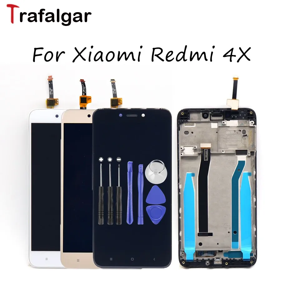 

Original Display For Xiaomi Redmi 4X LCD Display Touch Screen Digitizer with Frame For Xiaomi Redmi 4X LCD Screen Replacement