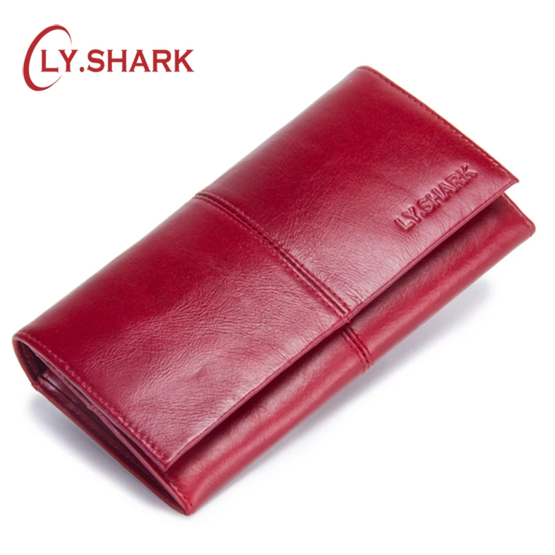 LY. SHARK женские кошельки из 2018 натуральной кожи кошелек на молнии для монет сумочки