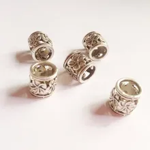 5 шт.-10 шт. волосы оплетка dread дредлок бусины около 7 мм отверстие трубки аксессуары для волос