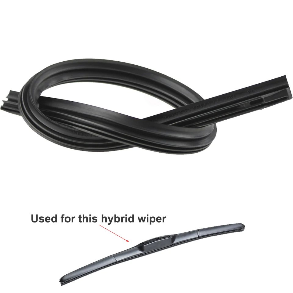 car windscreen Wiper Rubber Refill / Inserts Size 14" 16" 17" 18" 19