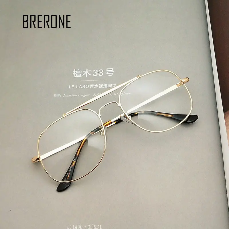 

BRERONE Design Eyewear Frames eye glasses frames for Women Men Male Eyeglasses Mirror Ladies Eyeglass Sports Plain spectacle
