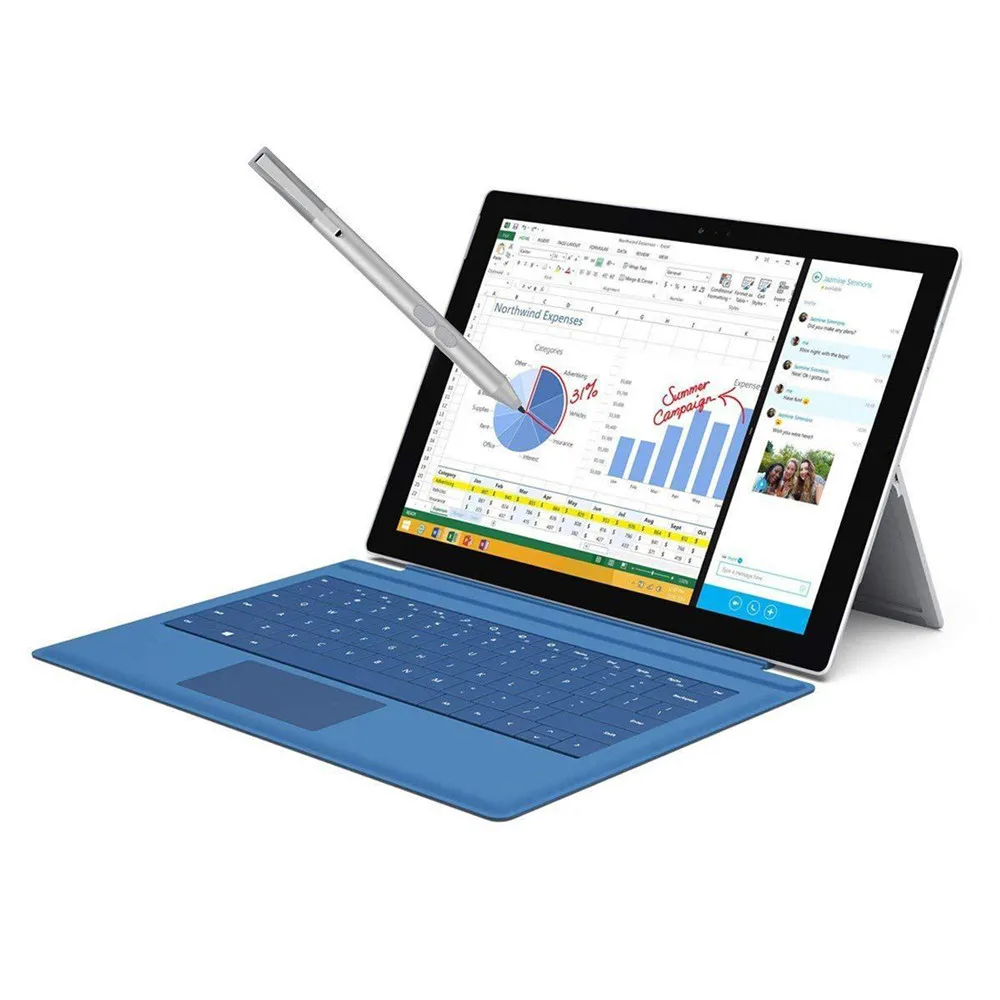 Для смартфонов, планшетов, microsoft Surface Pro 3/4/5/6 iPad Pro() для microsoft Surface Go ноутбук Book Studio планшет Беспроводной чертежная ручка с ручка точечный