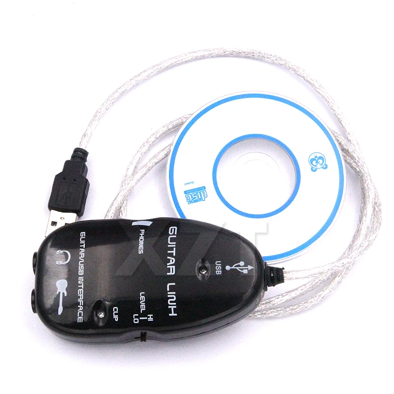 Electric Guitar Link USB Audio Cable Interface Guitarlink