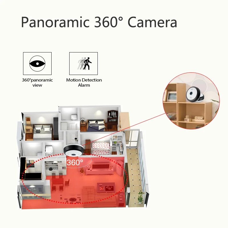 HD 960P WIFI Camera 360 Degree Panoramic Camera Wireless IP Camera Night Vision 3D VR Monitor 1.3MP Fisheye Security Camera HD 960P WIFI Camera 360 Degree Panoramic Camera Wireless IP Camera Night Vision 3D VR Monitor 1.3MP Fisheye Security Camera